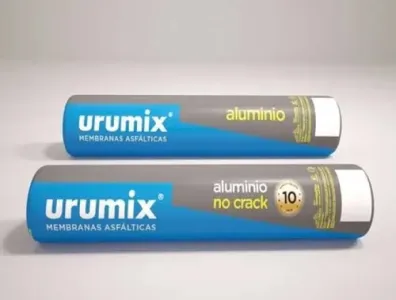 Membrana Asfáltica Urumix Aluminio (40kg) imagen 2