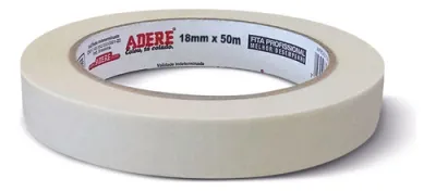 Oferta!!! Cinta Enmascarar Papel Pintor 18mm X 50mts Adere imagen 1