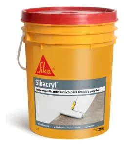 Sikacryl Impermeabilizante Acrílico 20 Kgs imagen 1