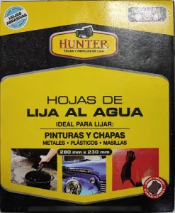 Lija Al Agua Hunter Grano 180 (pack X2) imagen 2