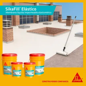 Sikafill Elástico Membrana Imper. Liquida Sika 20 Kgs imagen 17