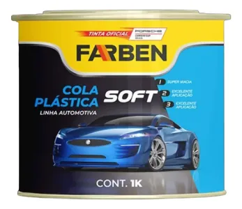 Masilla Plástica Gris 0.9lt Farben imagen 1