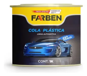 Masilla Plástica Gris 0.9lt Farben imagen 2