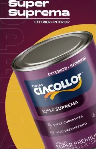 Pintura Acr. Ciacollor Suprema Int/ext Blanconieve 3.6lt Satinado imagen 2