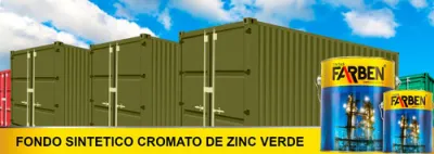 Fondo Para Contenedores Cromato De Zinc Verde 3.6lts imagen 2