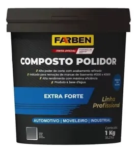 Pasta Pulir Extra Forte Farben 1kg imagen 1