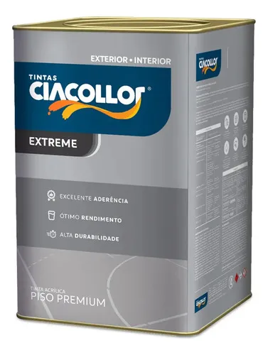 Imagen de Pintura Para Pisos Premium Extreme Ciacollor 18lts.  Gris/plomo