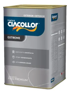 Pintura Para Pisos Premium Extreme Ciacollor 18lts.  Gris/plomo imagen 1
