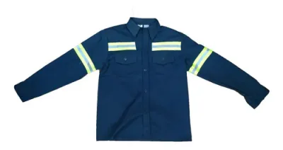 Camisa De Trabajo Manga Larga Con Reflectivo imagen 2