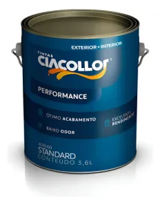 Pintura Acrilica Performance Int/ext Ciacollor 3.6lts.  Blanco Mate imagen 1