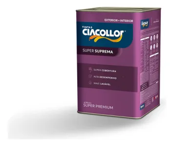 Pintura Acr. Ciacollor Suprema Int/ext Blanco Nieve 18lt imagen 1