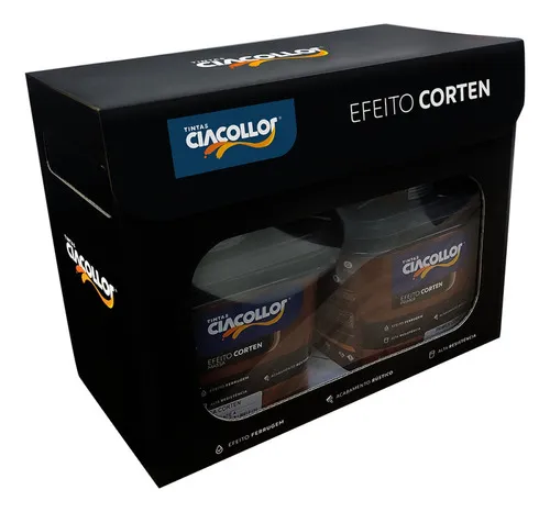 Imagen de Kit Efecto Corten Ciacollor (efecto Óxido)