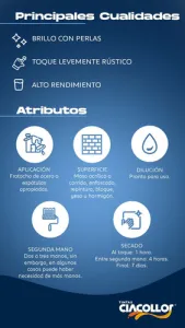 Efecto Cemento Perlado (zafiro, Gris Y Negro) imagen 2