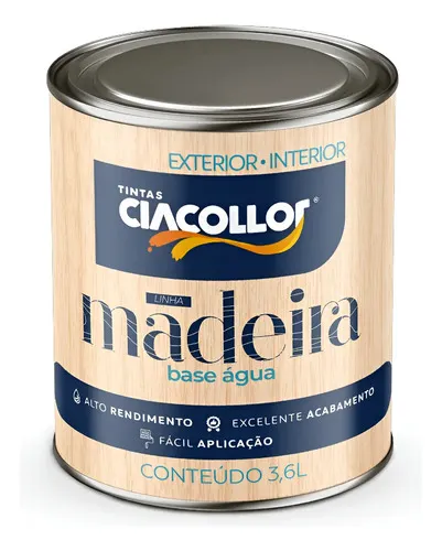 Imagen de Barniz Copal Base Agua Ciacollor 3.6l (brillante) Marrón Brillante