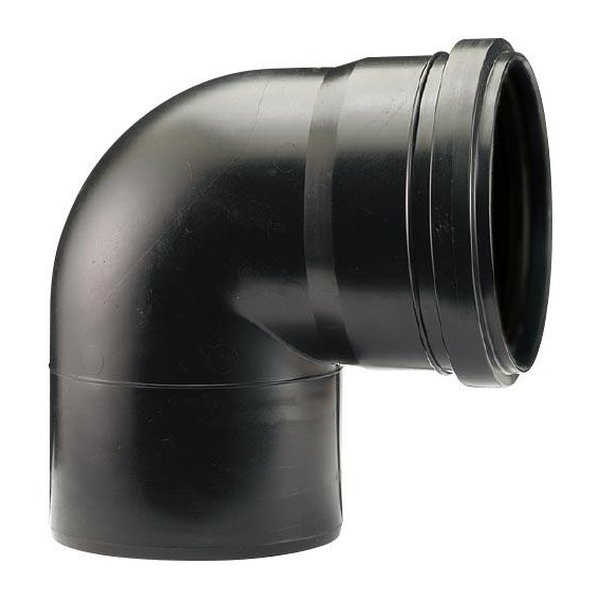 Imagen de CODO 87º MH 50MM DURATOP NEGRO        AN
