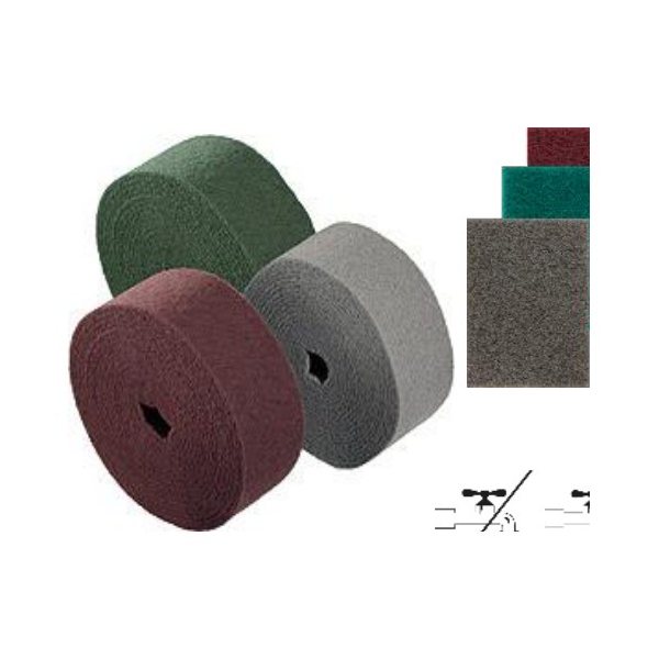 Imagen de NYLON WEB/ABRASIVO/ULTRAF (GRIS) ROLLO