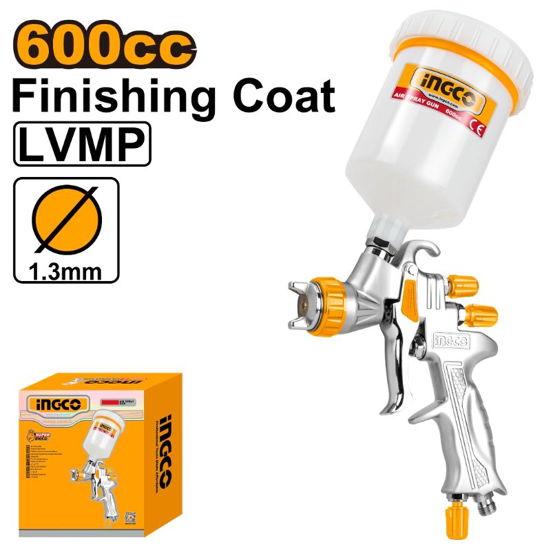 Imagen de PISTOLA PINTAR TACHO PLAST 600CC 1.3MM