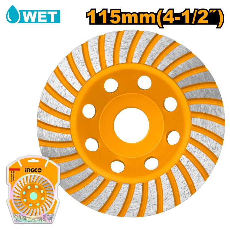 Imagen de DISCO COPA DESBASTE TIPO FLAP 4 1/2 pulg. ING