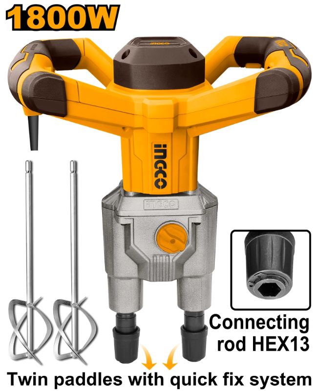 Imagen de MIXER DOBLE PALETA MX 218008 1800W