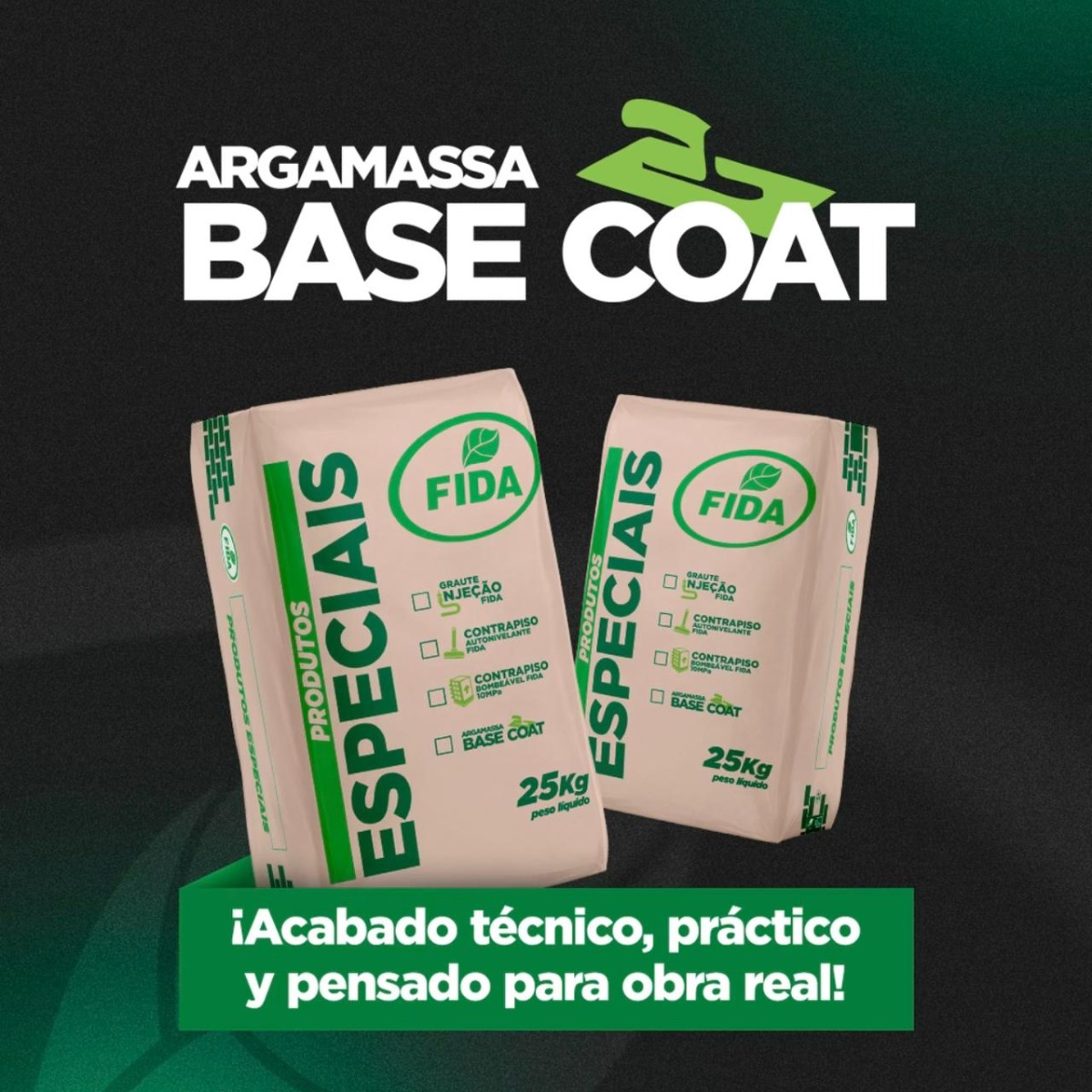 Imagen de Base Coat Fida 25kg - Revestimiento Interior Y Exterior