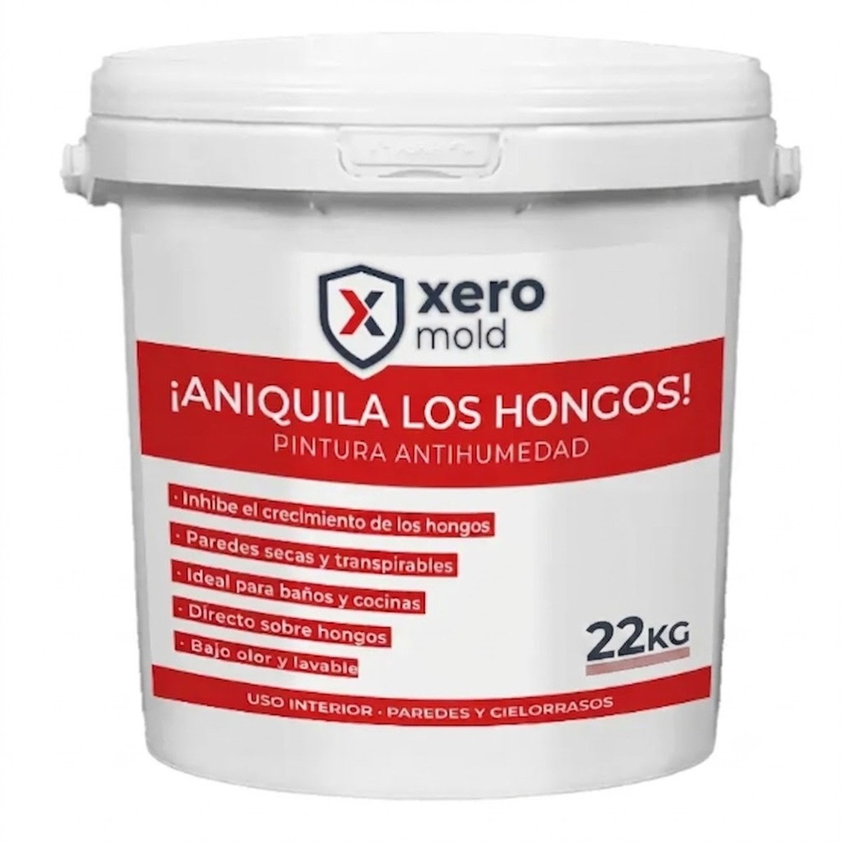 Imagen de Pintura Antihongos Xero Mold 22kg (pinta Sobre Hongo)